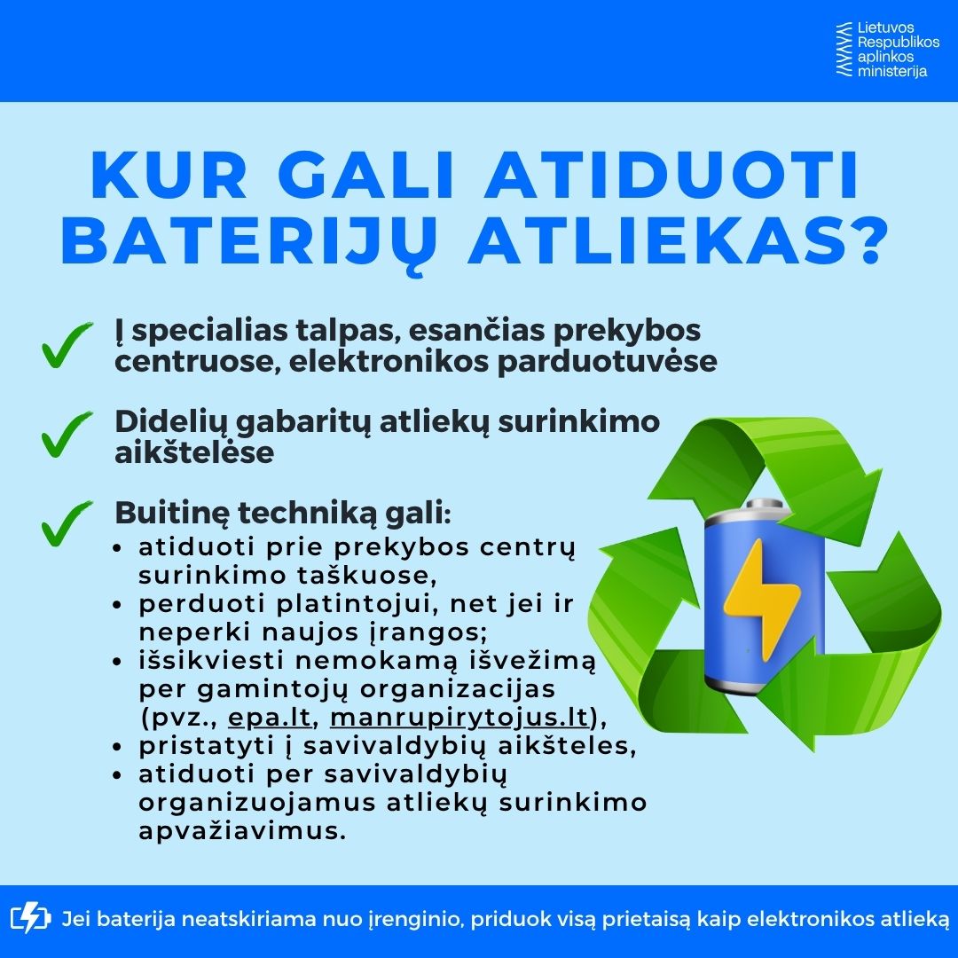 Jei baterija neatskiriama nuo įrenginio, priduokite visą prietaisą kaip elektronikos atlieką.jpg
